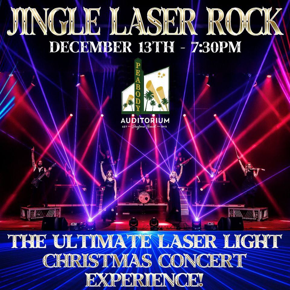 Jingle Laser Rock at Peabody Auditorium