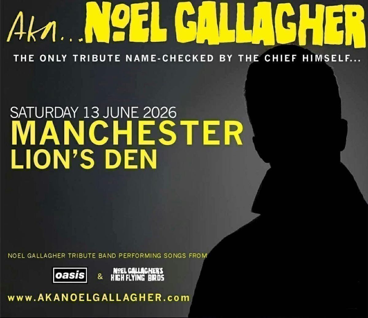 Aka Noel Gallagher Live At Lions Den, Manchester 
