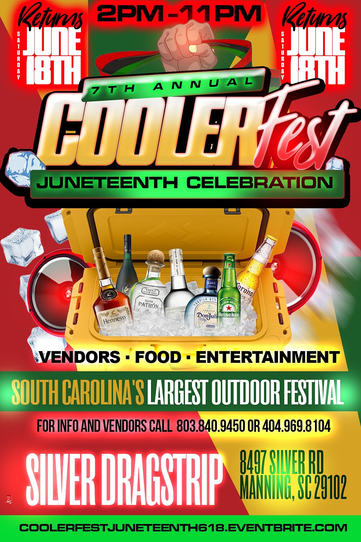 COOLERFEST CELEBRATION Clarendon Silver Dragstrip, MANNING