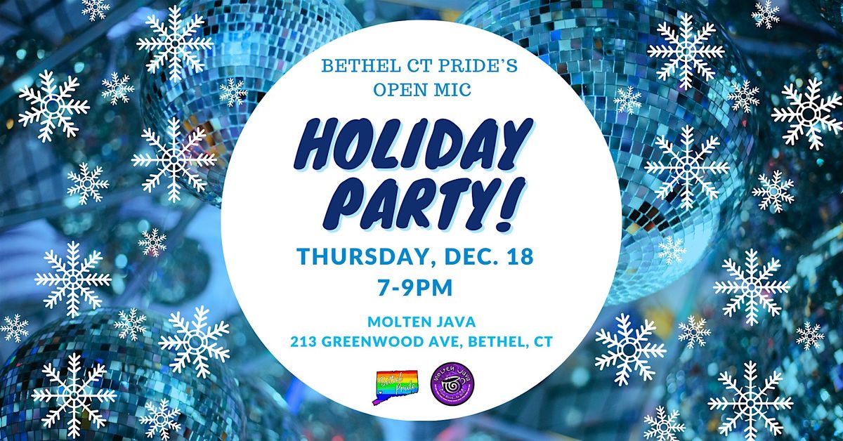 Holiday Party at Open Mic