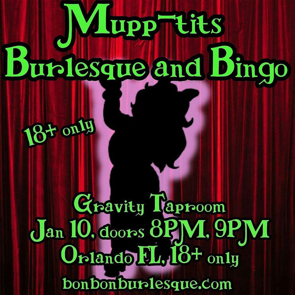 Muppets Burlesque and Bingo