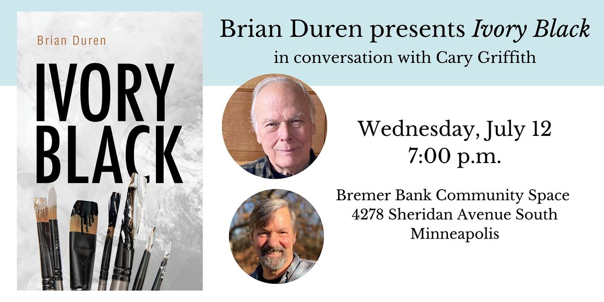 Brian Duren presents Ivory Black in Conversation with Cary Griffith