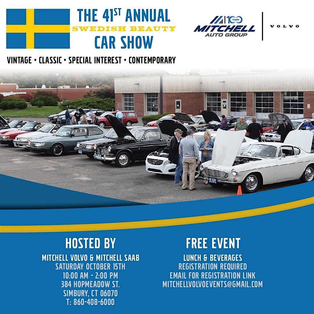 41st Swedish Beauty Contest at Mitchell Volvo in Simsbury Mitchell