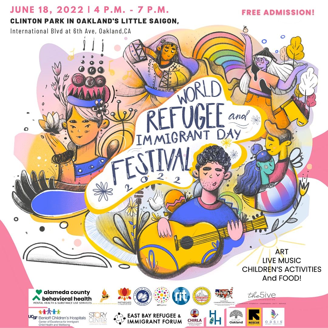 World Refugee and Immigrant Day 2022 at Clinton Park, Oakland on 18th ...