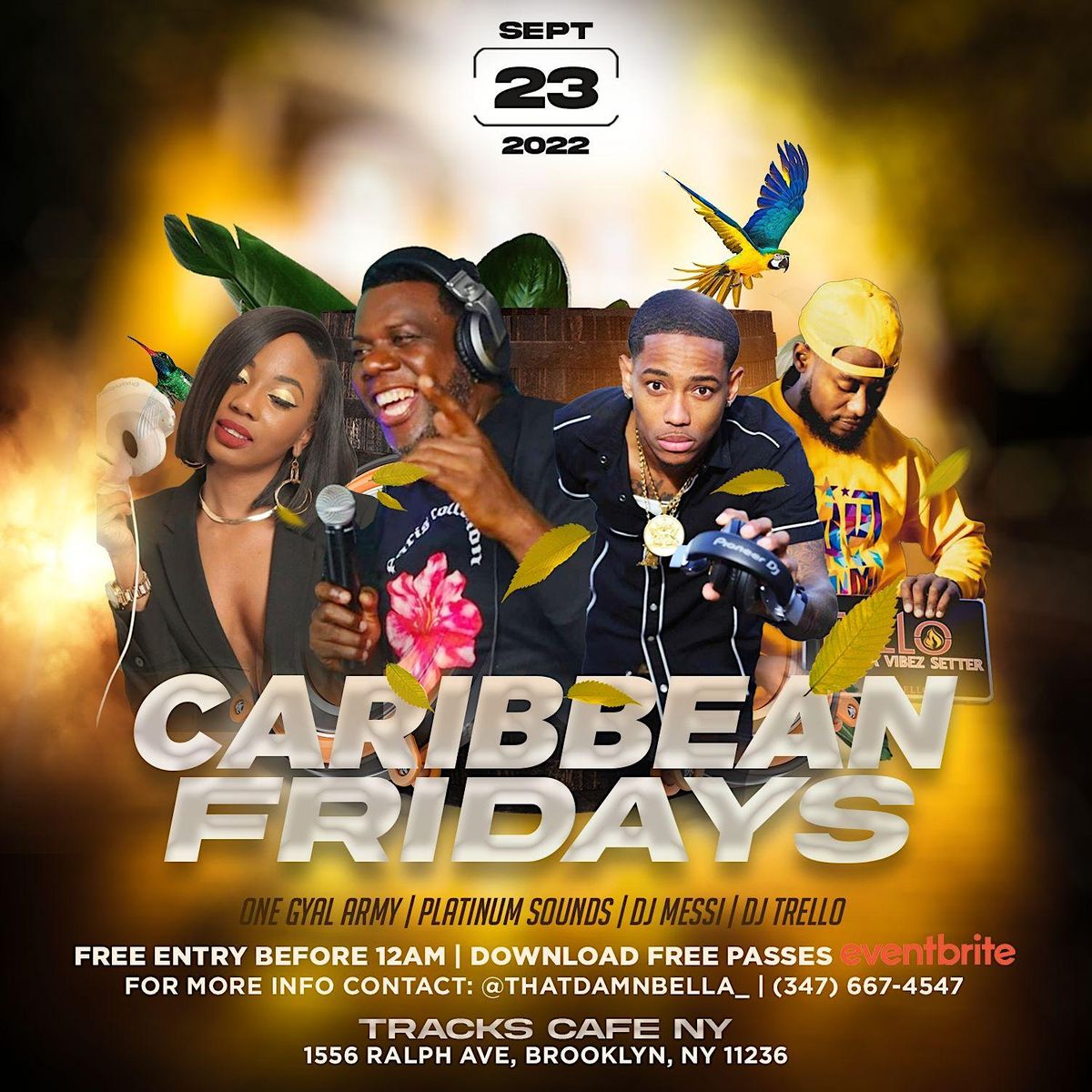 CARIBBEAN FRIDAYS @ tracks cafe