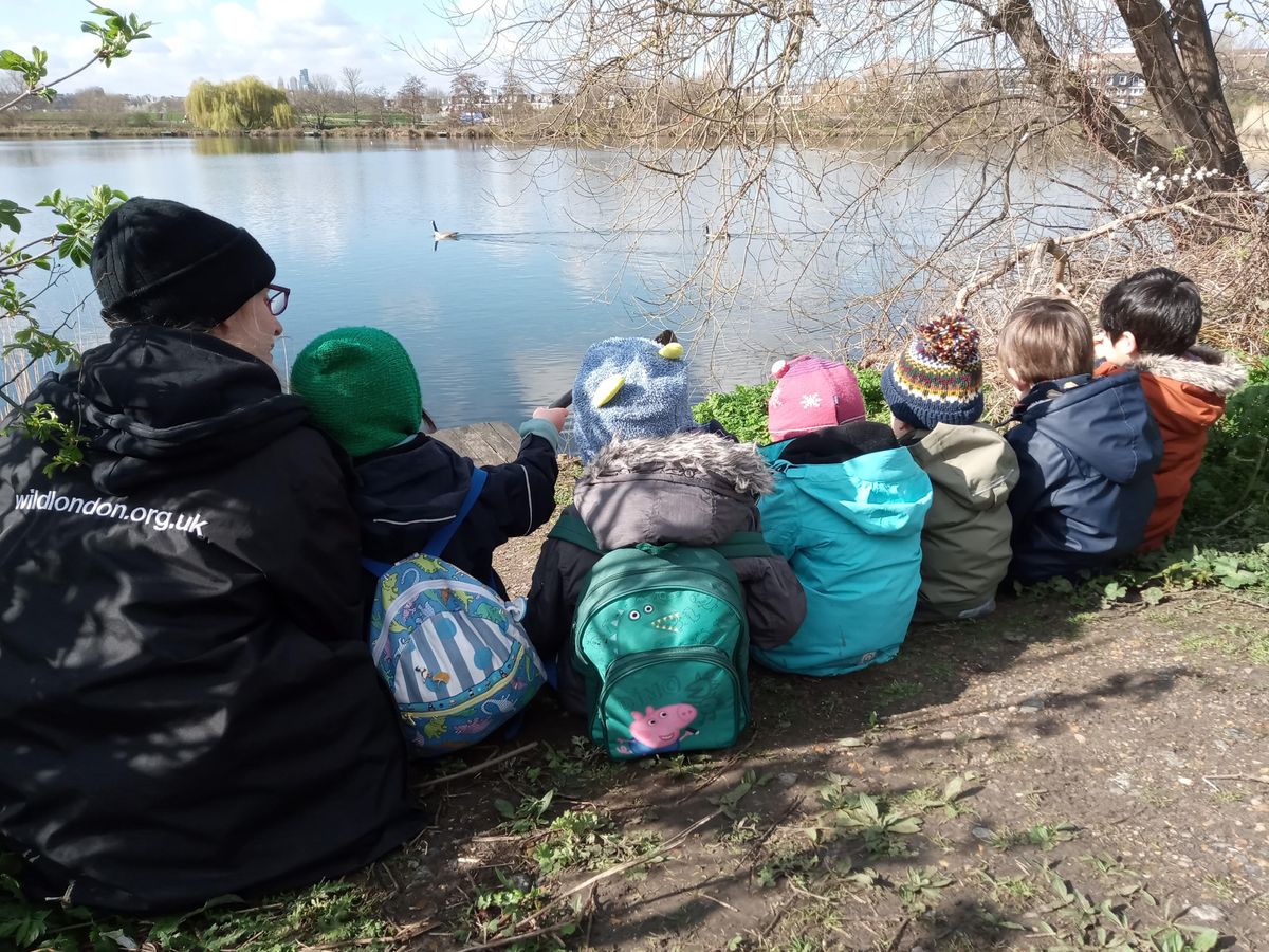 Wednesday Forest School - Walthamstow Wetlands - Spring 2022