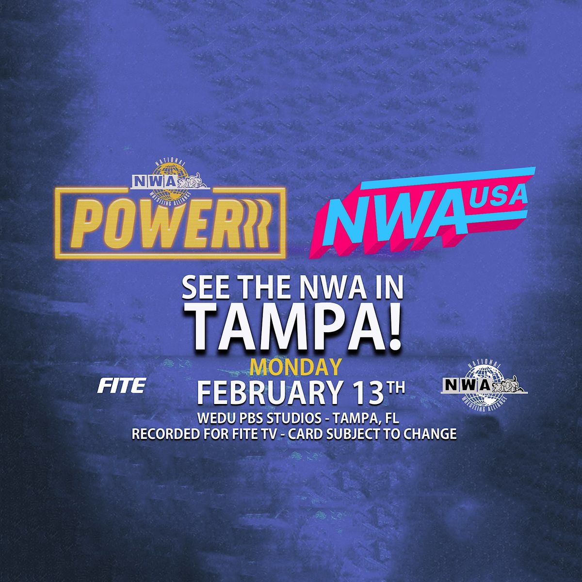 NWA Powerrr/NWA USA Tapings Night 2 Monday, February 13th, 2023