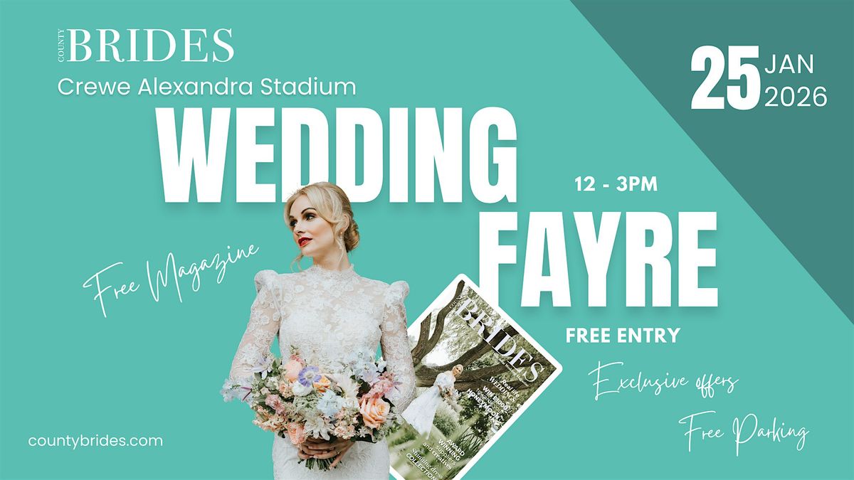 Crewe Alexandra Stadium Wedding Fayre Hosted by County Brides