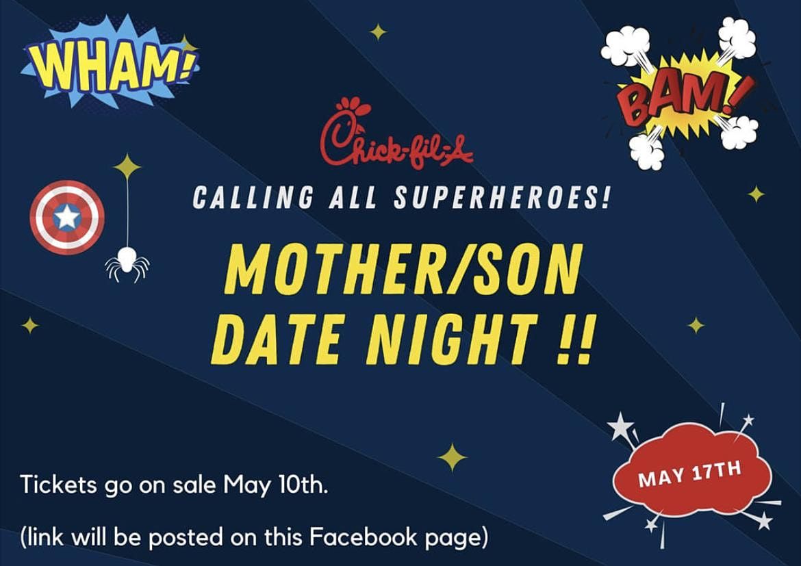 ChickfilA Mother/Son Date Night ChickfilA Eastlake Terraces