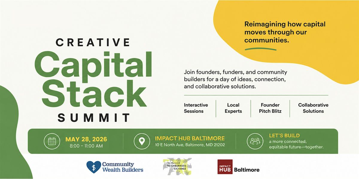 Creative Capital Stack Summit