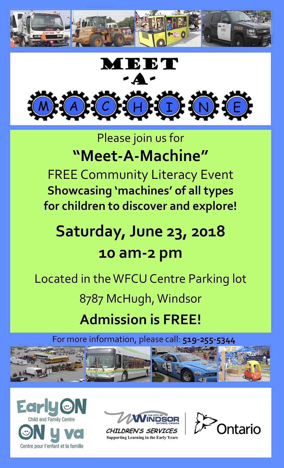 MeetAMachine 2022 Sensory Friendly Event WFCU Centre, Windsor, ON