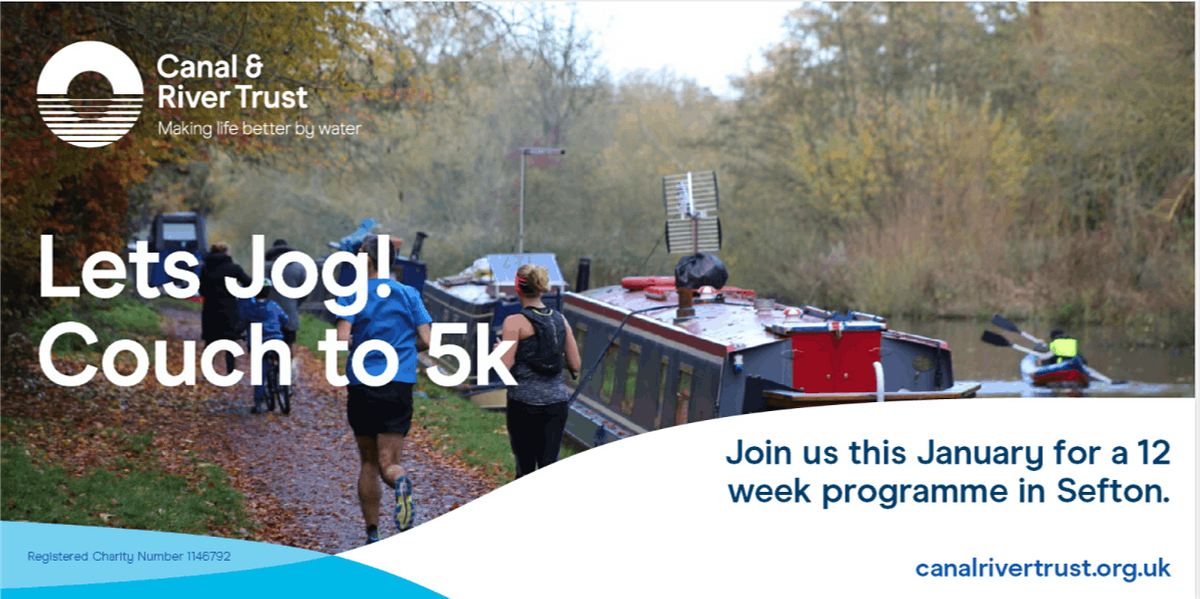 Lets Jog: Sefton Couch to 5K | Canal & River Trust Depot, Liverpool, EN