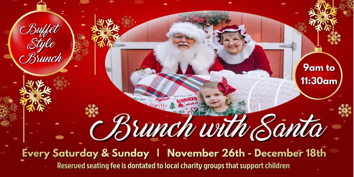 Brunch with Santa!!! The Revel Patio Grill, Frisco, TX December 3, 2022