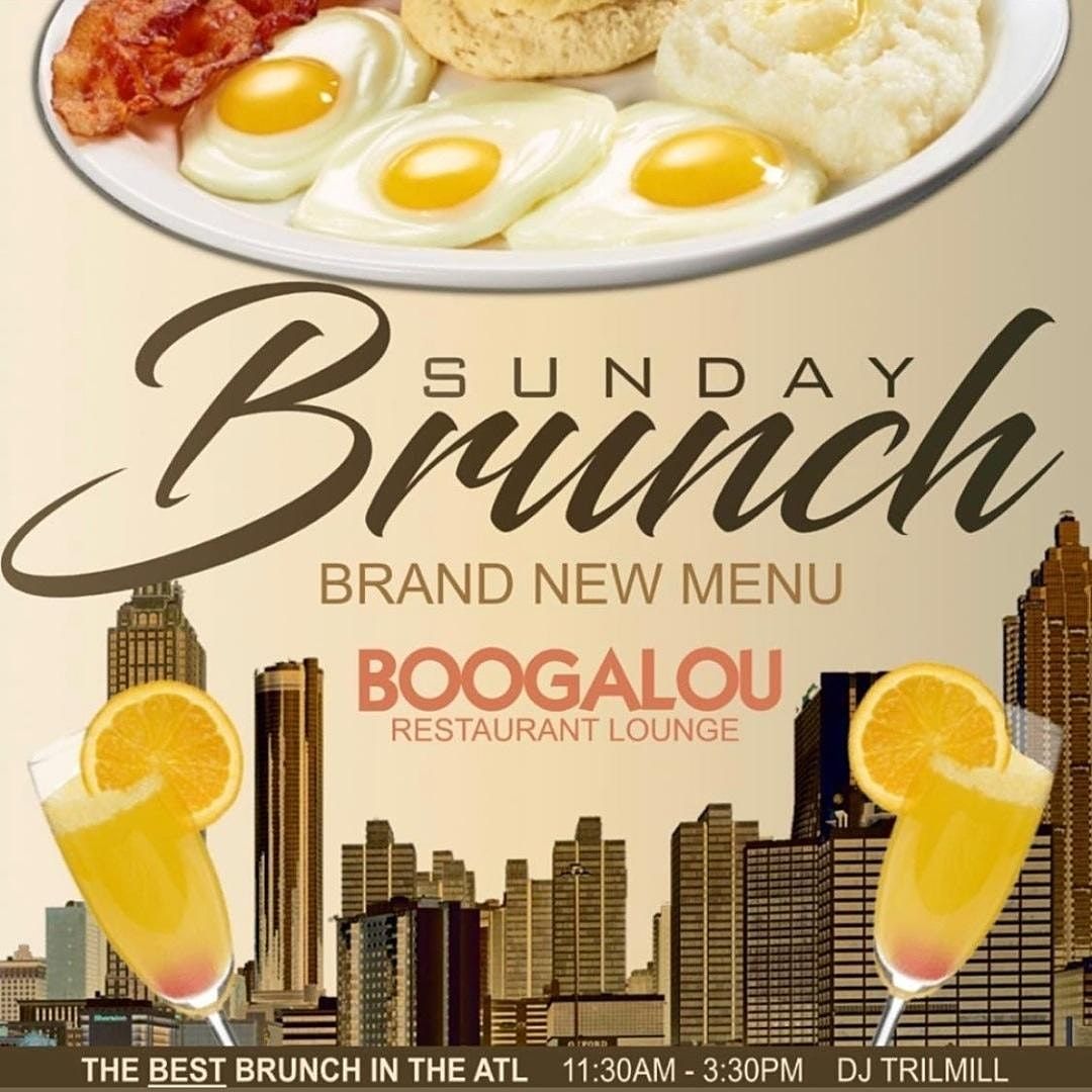 BEST BRUNCH AT BOOGALOU Boogalou Restaurant & Lounge, Atlanta, GA