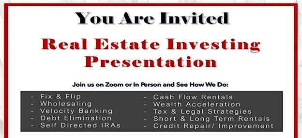 The way to WEALTH is through Real Estate Investing!