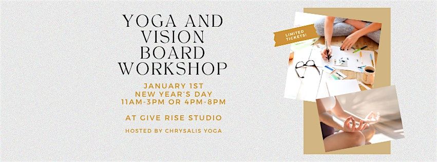 New Year's Day Yoga and Vision Board Workshop