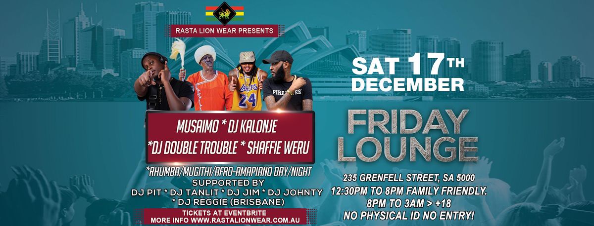 RHUMBA \/MUGITHI \/AFRO-AMAPIANO DAY \/NIGHT