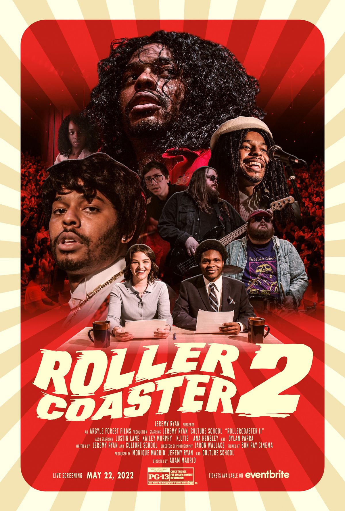 Rollercoaster II Live Screening Cinemark Tinseltown and XD