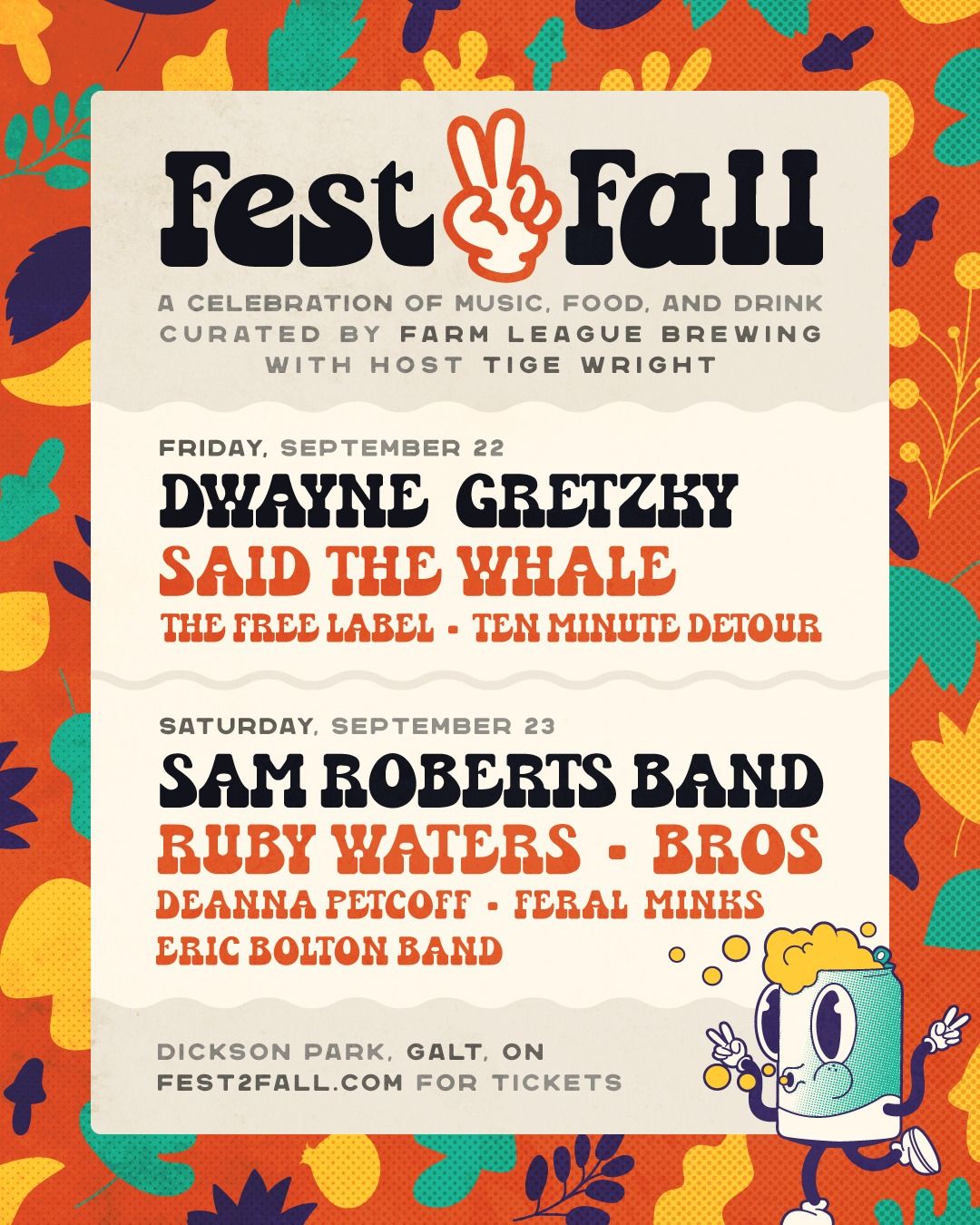 FEST2FALL - Saturday at Dickson Park