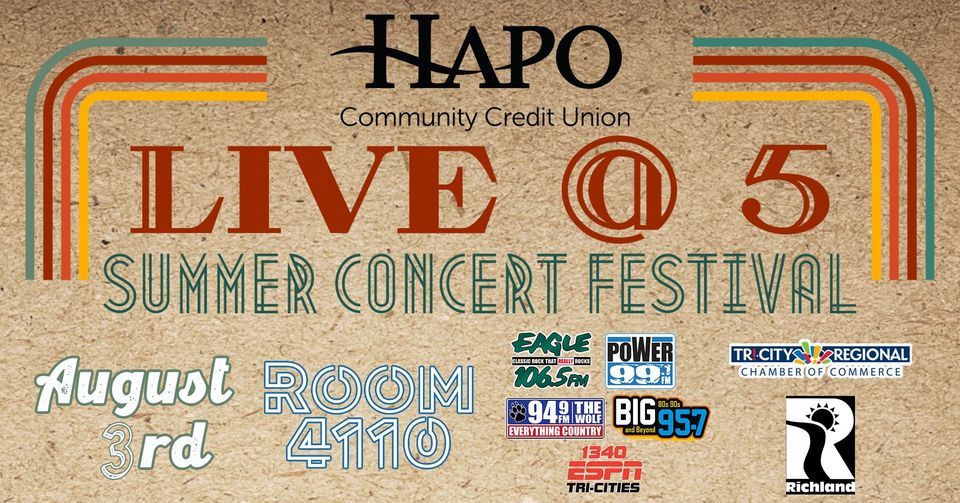 HAPO Live @ 5 Featuring Room 4110