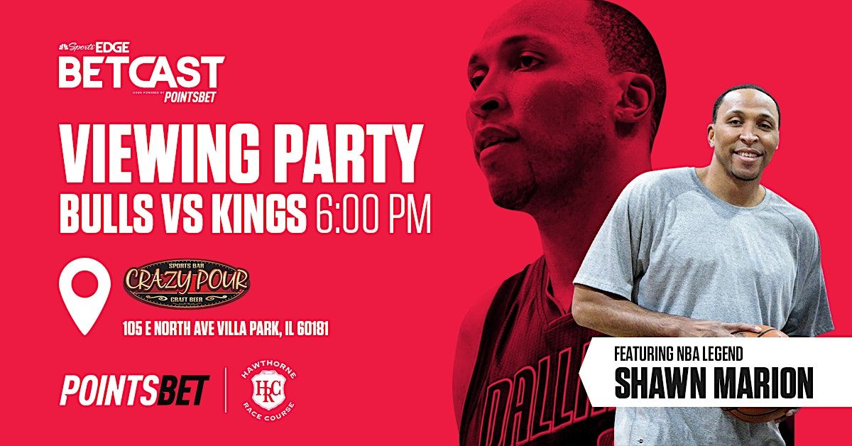 Pointsbet Bet Cast Viewing Party Kings VS Bulls Crazy Pour Sports
