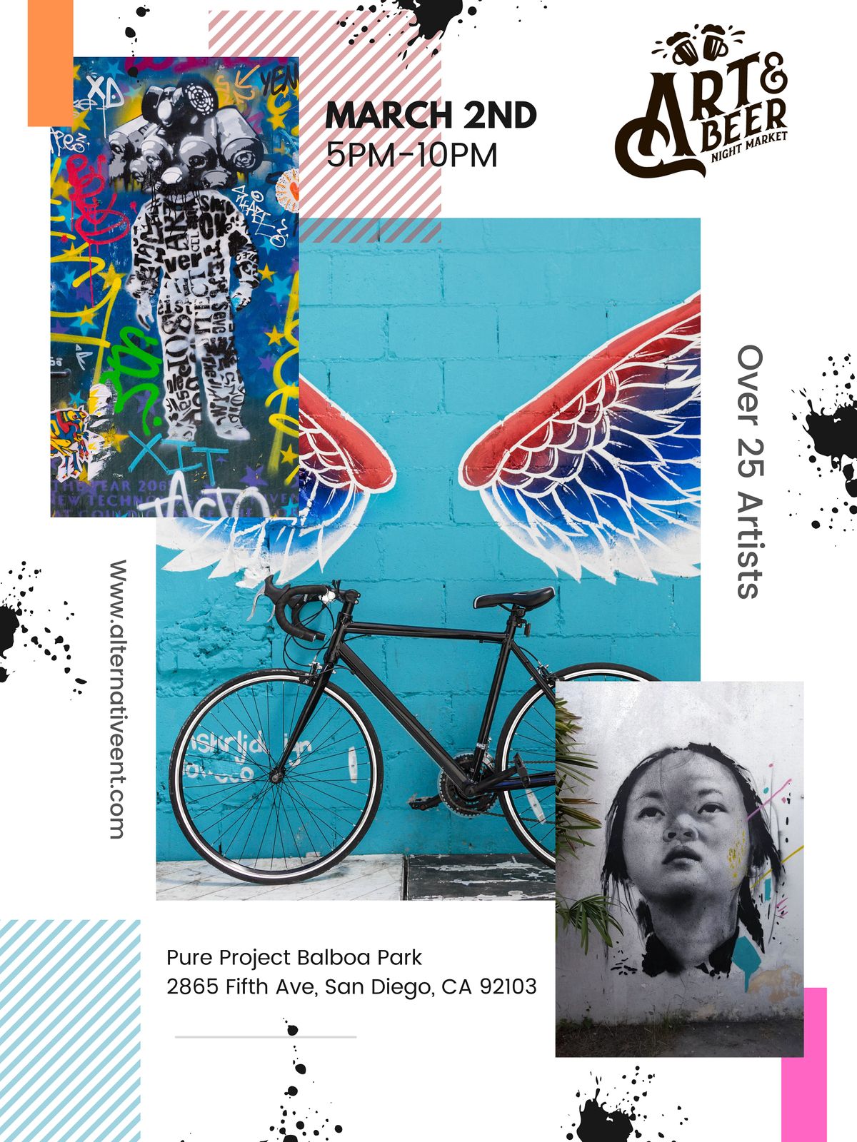 Art Beer Night Market SD Pure Project Balboa Park San Diego CA art-beer-night-market-sd-pure-project-balboa-park-san-diego-ca