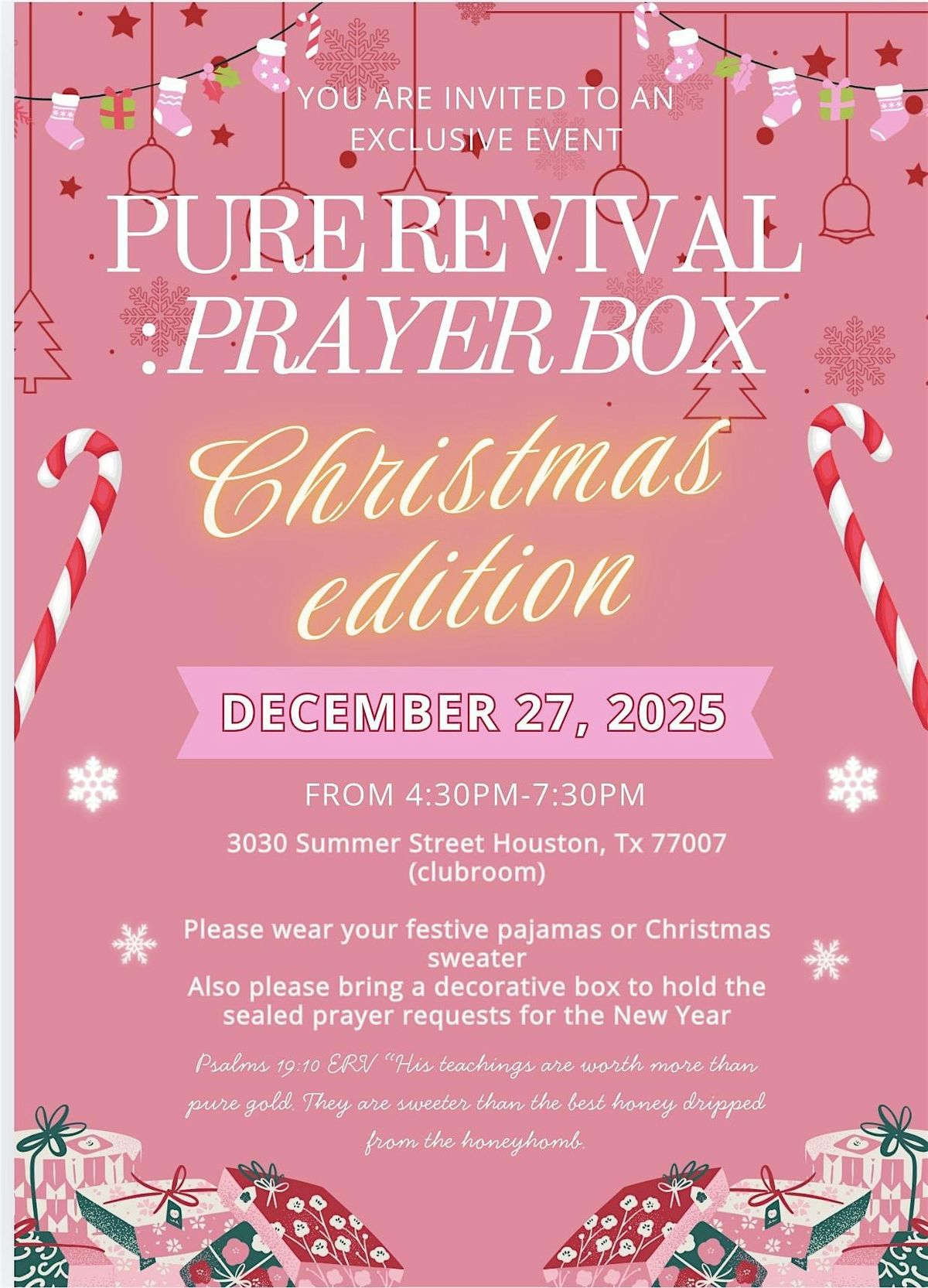 Pure Revival: Prayer Box Christmas Edition