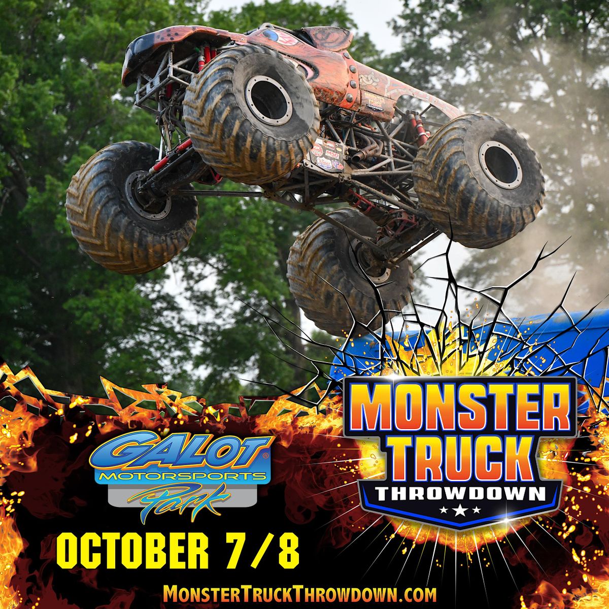 2022 Monster Truck Throwdown Friday GALOT Motorsports Park, Dunn, NC