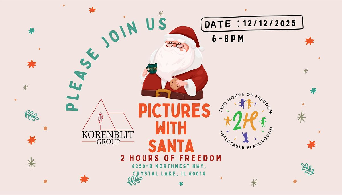 \u2728Capture Magical Moments with Santa at 2 Hours of Freedom in Crystal Lake