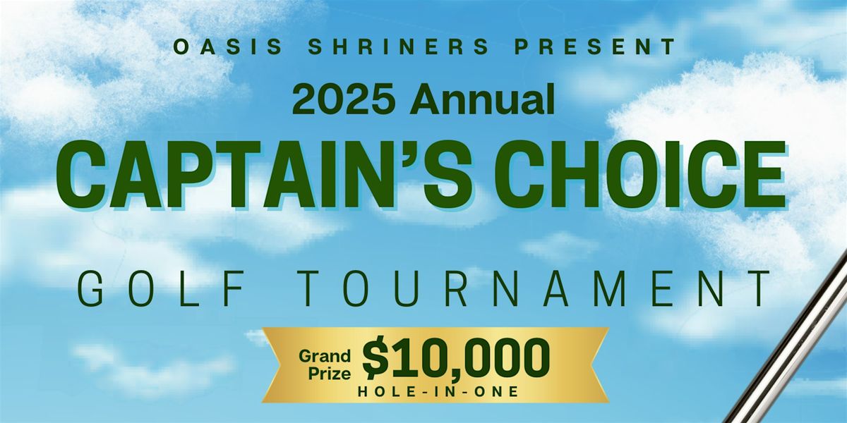 6th Annual Oasis Golf Tournament