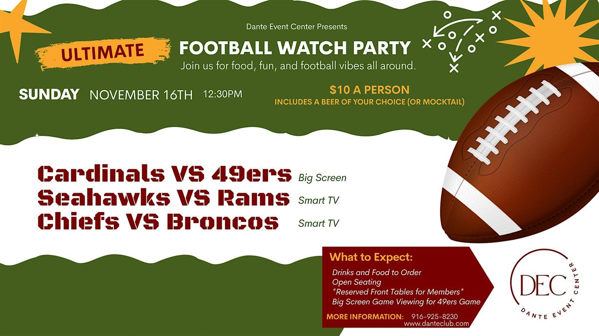 Football Watch Party