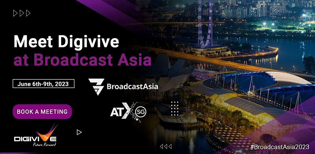 Broadcast Asia 2023 Asia Tech x Singapore 2023 Singapore, Downtown