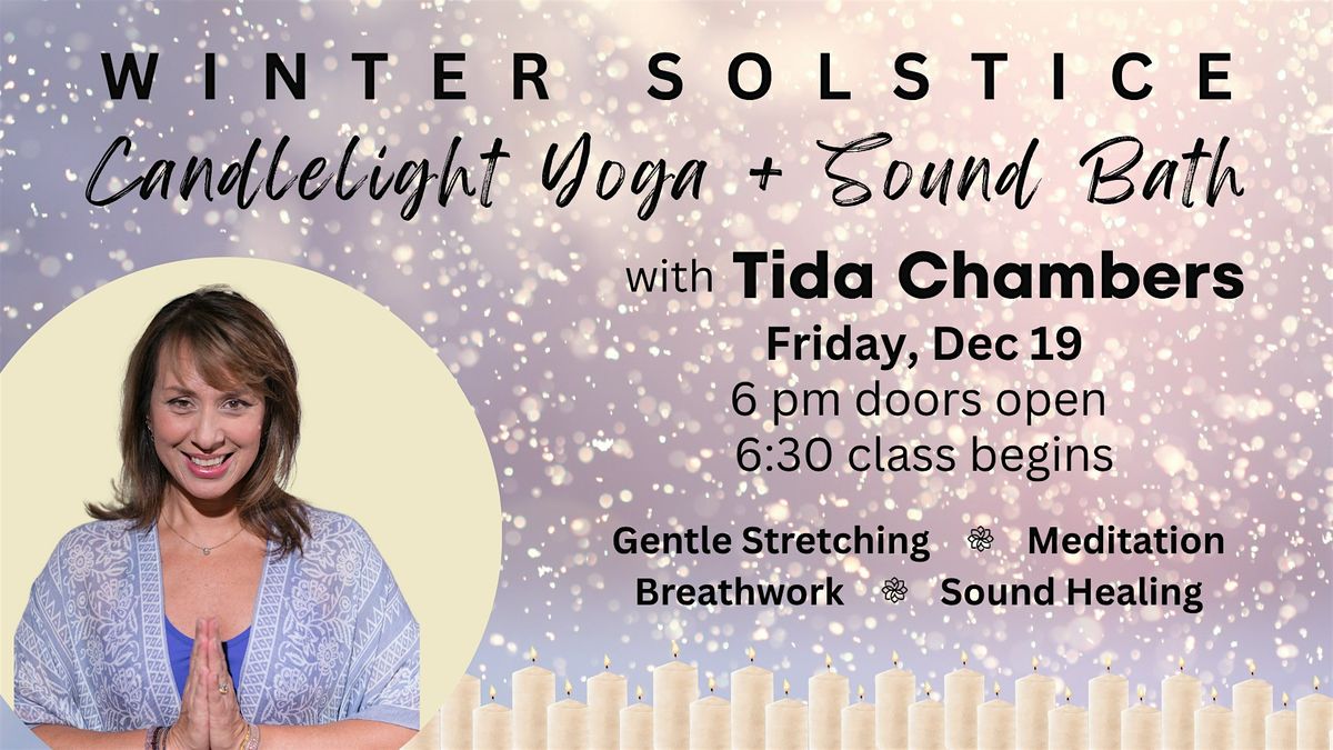 Winter Solstice Candlelight Yoga + Sound Bath