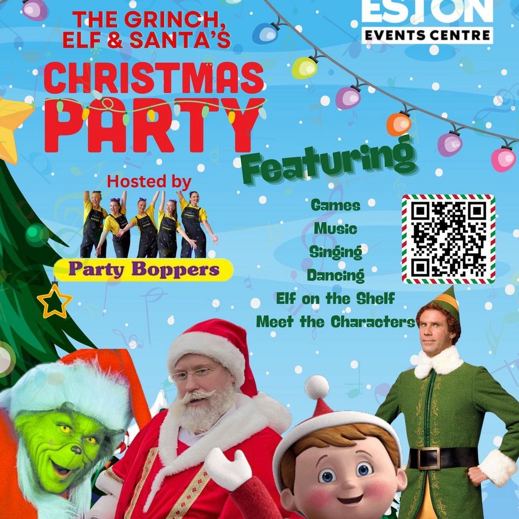 Grinch Elf and Santa's Christmas Party