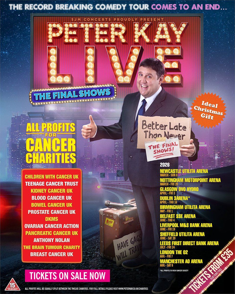 Peter Kay Belfast Tickets