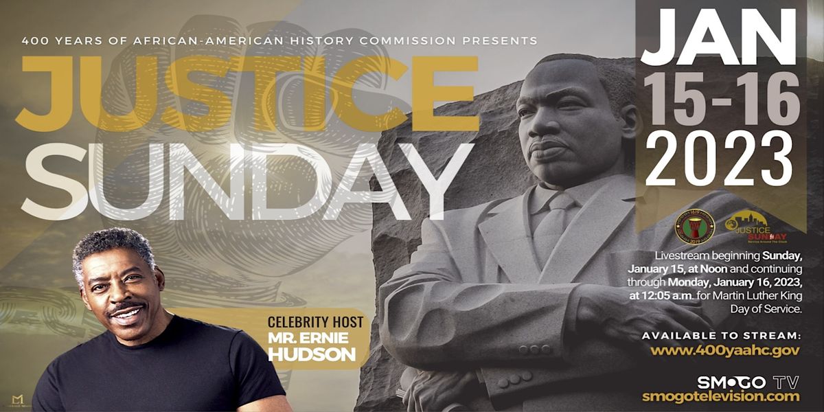 Justice Sunday 2023 Watch Party at Online on 15th January, 2023