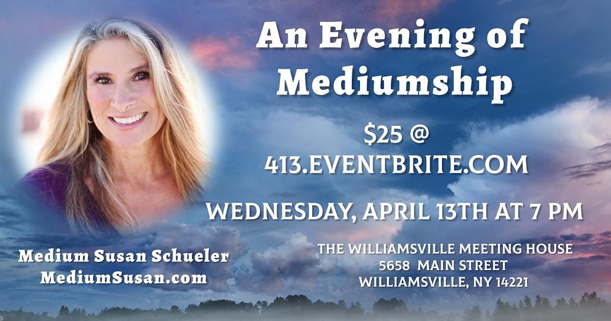An Evening of Mediumship with Susan Schueler in Western New York