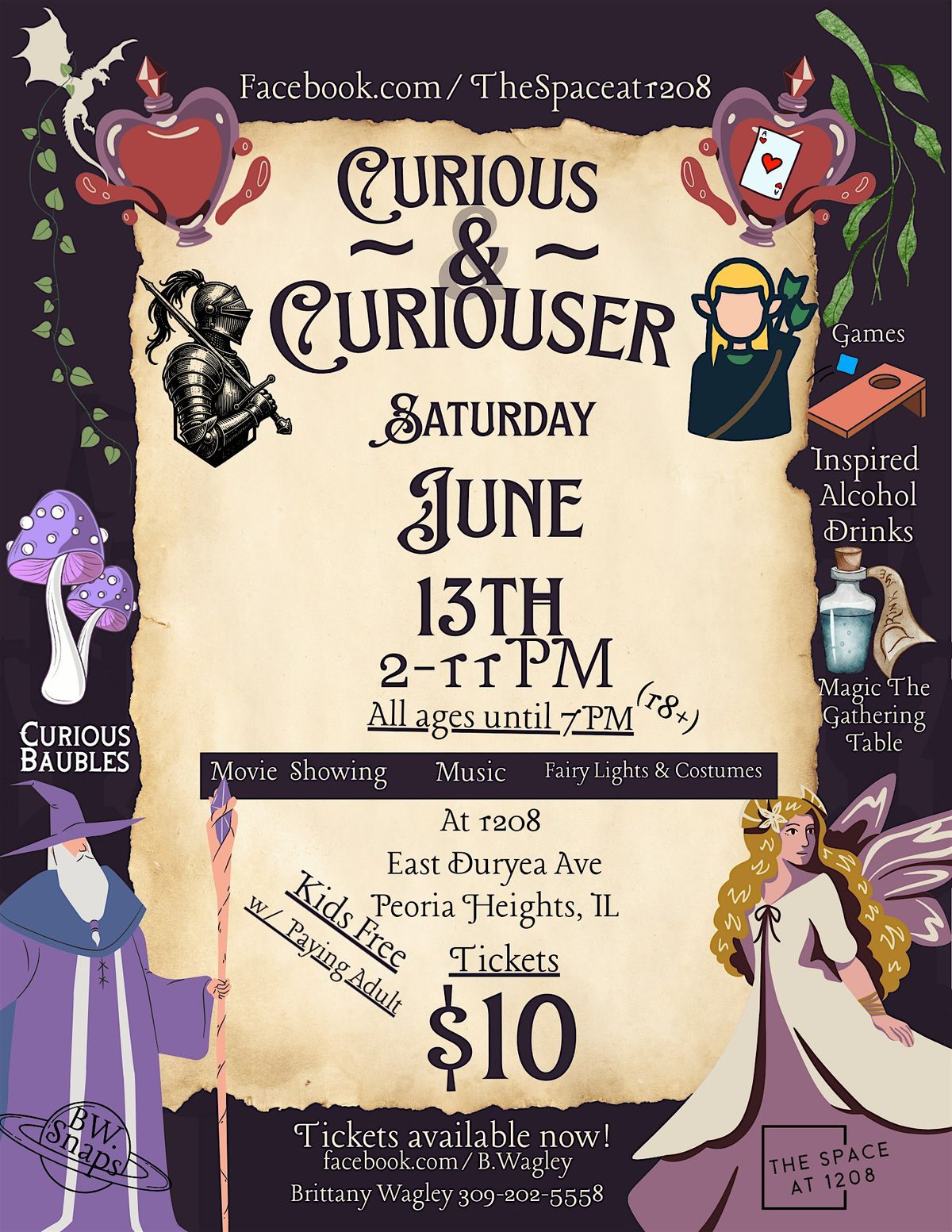 Peoria Renaissance Faire - CURIOUS & CURIOUSER