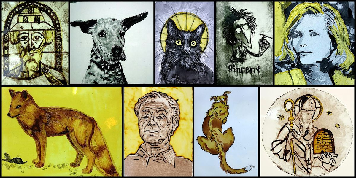Painting on Glass Class (traditional techniques) - 16th May, 2026