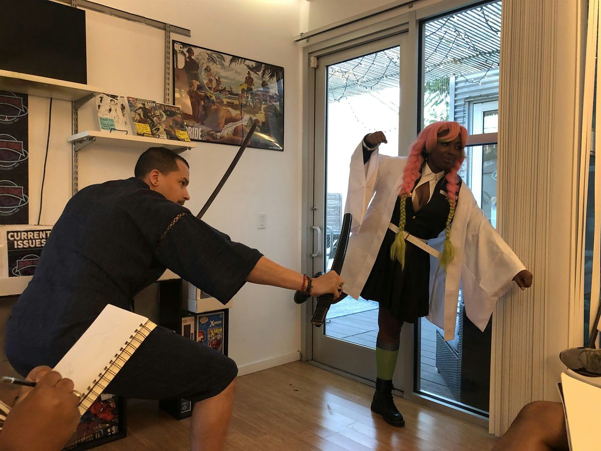 Cosplay Sip & Sketch