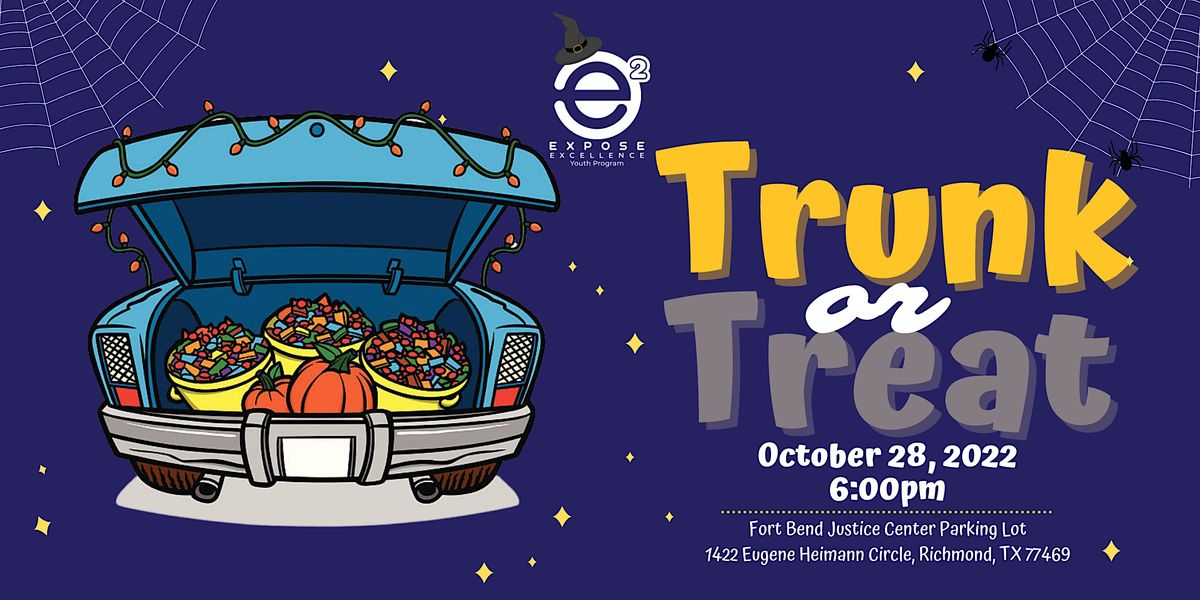 Expose Excellence Youth Program Presents Halloween Trunk or Treat
