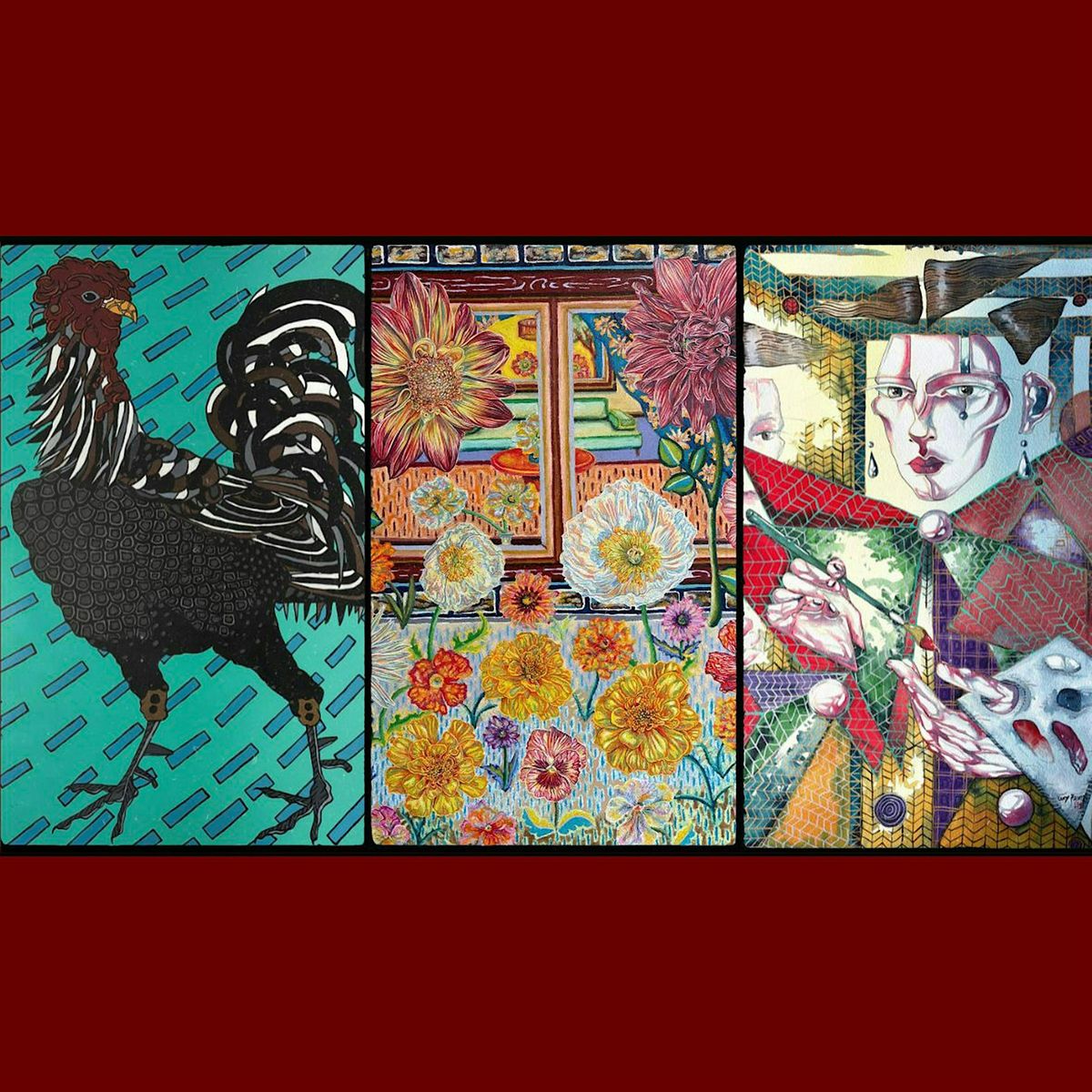 Brocade - Group exhibition of three sisters