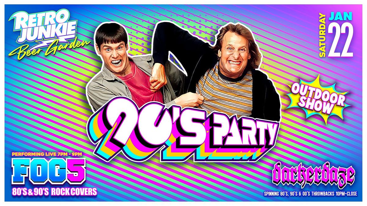90s Party w/ FOG 5 (90s AltRock Covers) LIVE OUTDOOR SHOW Retro