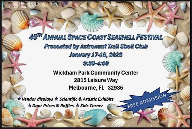 Space Coast Seashell Festival 2026