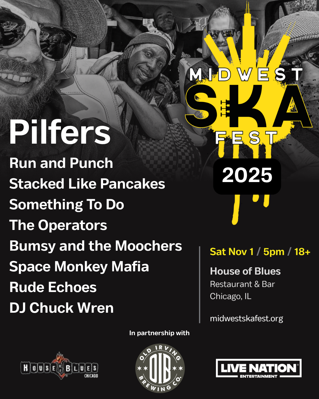 Midwest Ska Fest at House of Blues Chicago