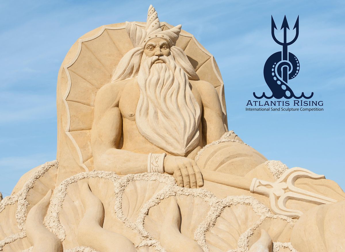 Atlantis RIsing, International Sand Sculpture Competition Misquamicut