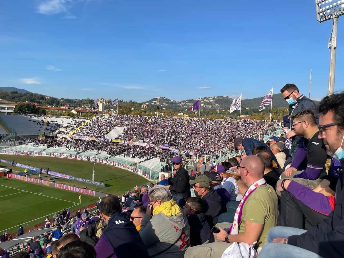 AS Roma vs AFC Fiorentina at Stadio Olimpico