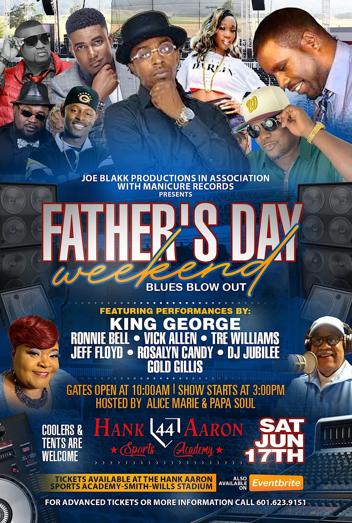 Fathers Day Weekend Blues Blow Out Starring King Ronnie Bell