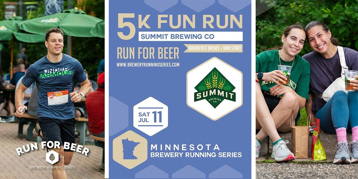 5k Fun Run x  Summit Brewing Co | 2026 MN Brewery Running Series
