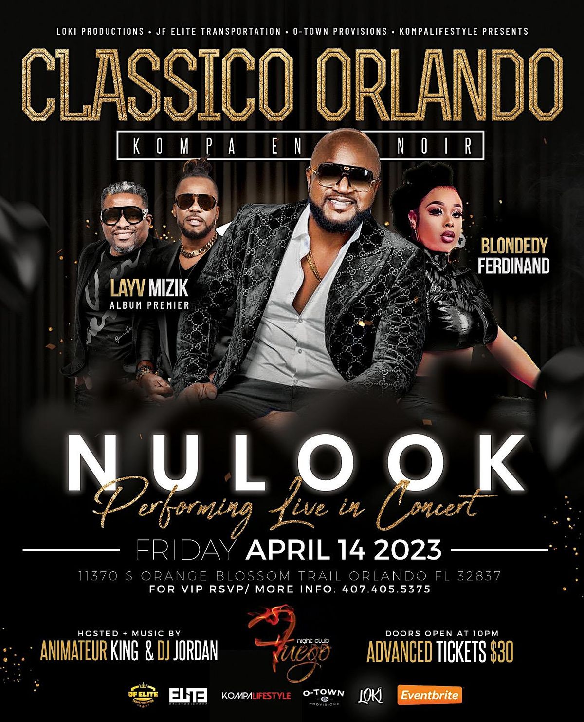 Classico Orlando Kompa En Noir